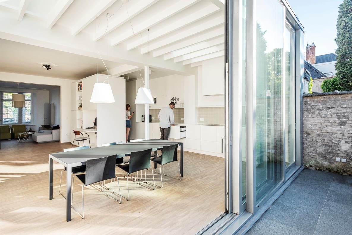 Verbouwing rijwoning Deurne